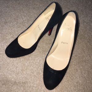 Christian Louboutin new simple pumps 35.5 100mm